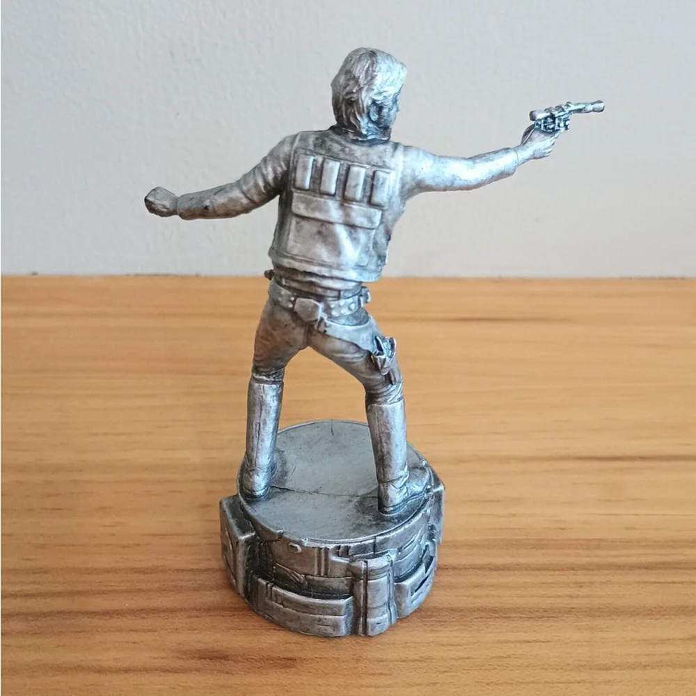 2005 Star Wars Saga Edition Chess Hans Solo Silver Replacement Figure
